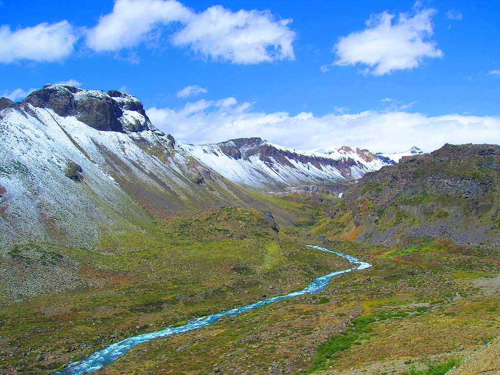 Cordillera de los Andes Argentina.